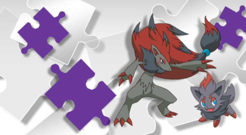 Fichier:Image d'accueil - Les Puzzles Pokémon de Zoroark - Jeu en ligne.png