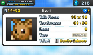 Pokémon Picross fiche Évoli.png