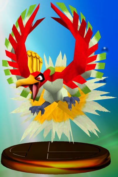 Fichier:TrophéeHo-Oh SSBM.png