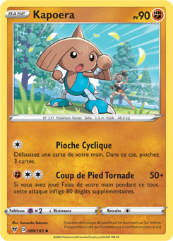 Kapoera (Épée et Bouclier Voltage Éclatant 088)