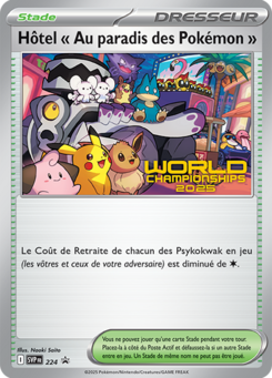 Hôtel « Au paradis des Pokémon » (Promo SV 224)