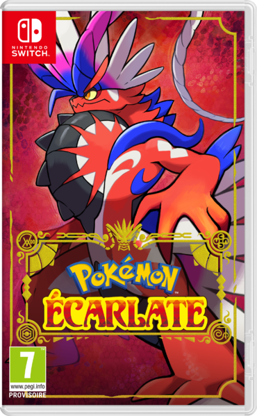 Fichier:Jaquette de Pokémon Écarlate.png