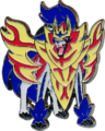 Pin's inclus dans la version Zamazenta.