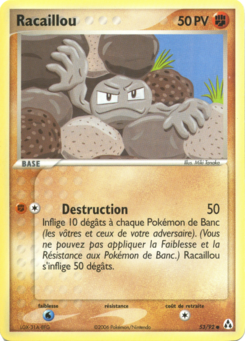 Racaillou (EX Créateurs de légendes 53)