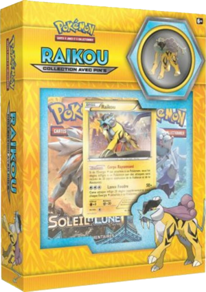 Collection avec pin's Raikou.png