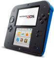 Couleur de la 2DS pour le monde entier.