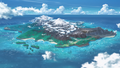 L'île d'Ula-Ula dans l'épisode 999.