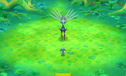 …vu du bas sur Xerneas…