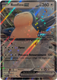 Ronflex-ex (Écarlate et Violet Évolutions Prismatiques 076)