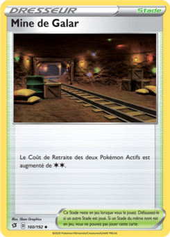 Mine de Galar (Épée et Bouclier Clash des Rebelles 160)