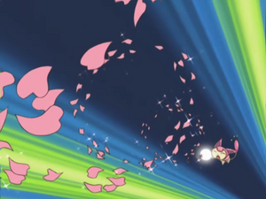 Skitty Danse Fleurs Épisode 390.png