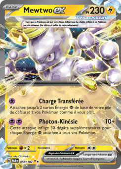 Mewtwo-ex (Écarlate et Violet Faille Paradoxe 058)