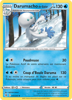 Darumacho de Galar (Épée et Bouclier Poing de Fusion 072)