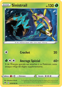 Sinistrail (Épée et Bouclier Voltage Éclatant 019)