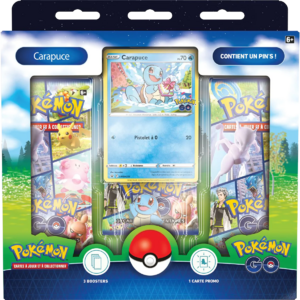 Collection avec pin's Pokémon GO Carapuce.png