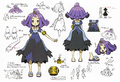 Concept Art de Margie pour Pokémon Soleil et Lune.