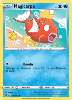 Magicarpe (Épée et Bouclier Clash des Rebelles 039)