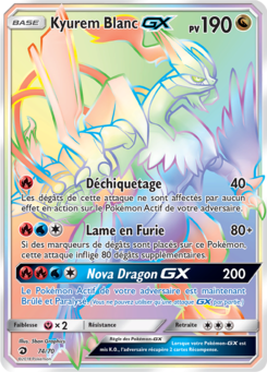 Kyurem Blanc-GX (Majesté des Dragons 74)
