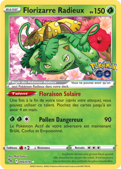 Florizarre Radieux (Pokémon GO 004)