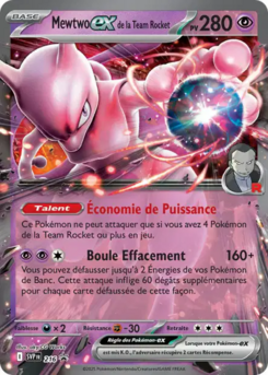 Mewtwo-ex de la Team Rocket (Promo SV 216)