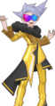 Le look « Ultime » de Alexis dans Pokémon Masters EX.