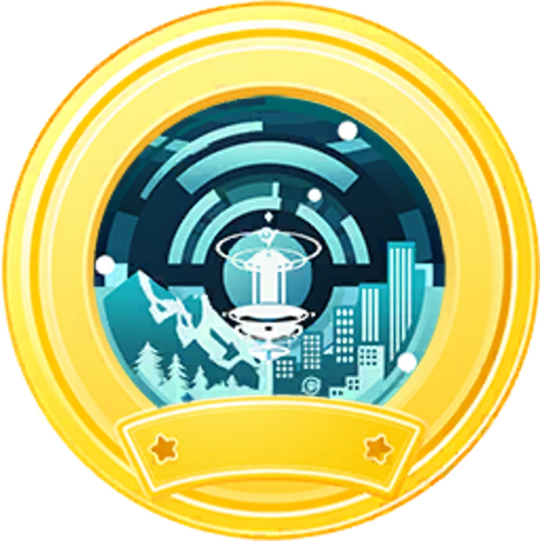 Fichier:Médaille Festival Pokémon GO (2021) - GO.png