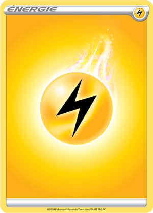 Carte Énergie Électrique de base (Série Épée et Bouclier, 2020).png