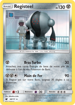 Registeel (Soleil et Lune Invasion Carmin 68)