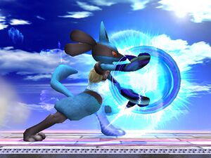 Ssbb lucario aurasphère faible.jpg