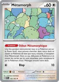 Métamorph (Écarlate et Violet 151 132)