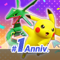 Icône du jeu pendant le premier anniversaire de Pokémon UNITE.
