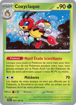 Coxyclaque (Écarlate et Violet Couronne Stellaire 003)