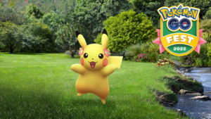Pokémon GO Fest 2022 (Pikachu couronné de fleurs de Gracidée) - GO.png