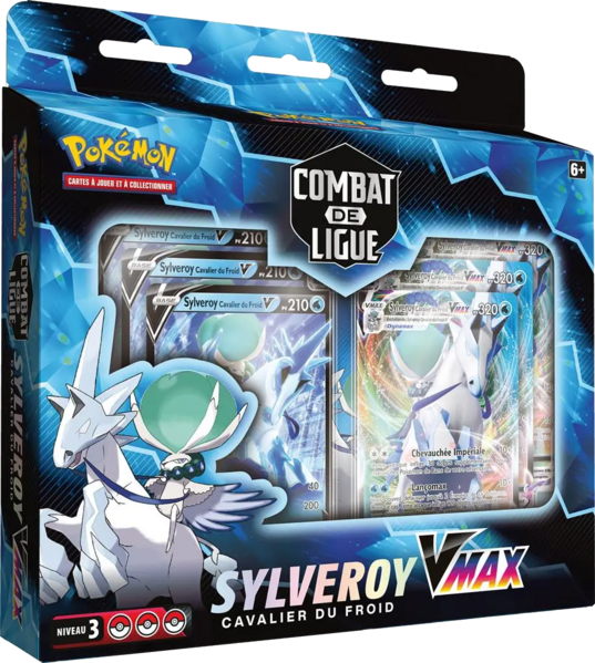 Fichier:Deck Deck Combat de Ligue - Sylveroy Cavalier du Froid-VMAX Recto.png