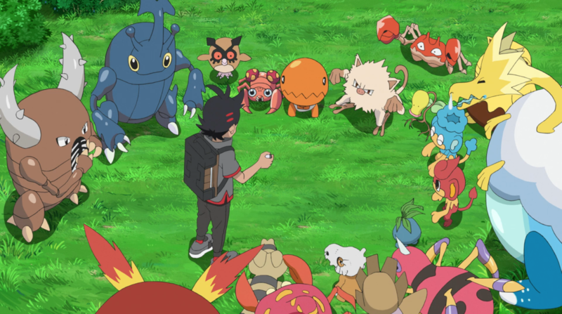 Fichier:LV094 - Hoothoot, Krabby et Migalos de Goh.png