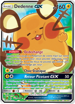 Dedenne-GX (Soleil et Lune Alliance Infaillible 195a)