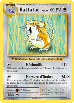 Rattatac (XY Évolutions 67)