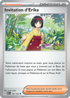 Invitation d'Erika (Écarlate et Violet 151 160)