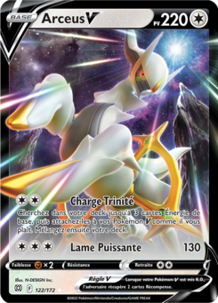 Arceus-V (Épée et Bouclier Stars Étincelantes 122)