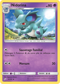 Nidorina (Soleil et Lune Duo de Choc 55)