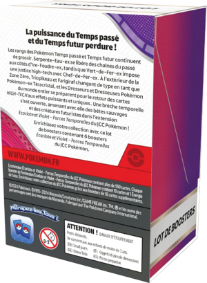 Lot de boosters Écarlate et Violet Forces Temporelles Verso.png