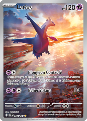 Carte Écarlate et Violet Étincelles Déferlantes 203.png