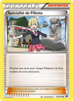 Spécialité de Fillette (XY Impact des Destins 103)