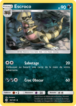 Escroco (Soleil et Lune 84)