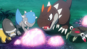 LV134 - Dinoclier, Kranidos, Ptyranidur et Anorith.png