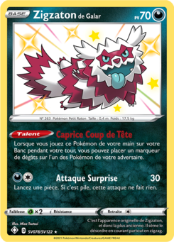 Zigzaton de Galar (Destinées Radieuses SV078)