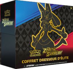 Recto du coffret.