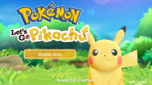 Pokémon LGP Version démo - Écran titre.png