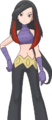 La tenue canonique de Charline dans Pokémon Masters EX.