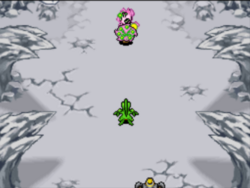 Celebi capturée par Spiritomb.